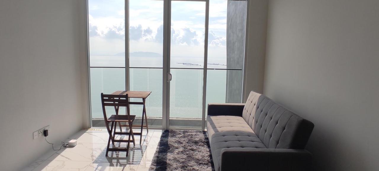 Infinite Seaview With Penang Bridge Suite With Sunrise Up To 11 Person Bayan Lepas Ngoại thất bức ảnh