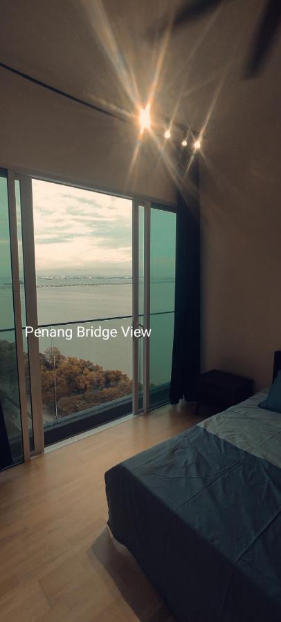 Infinite Seaview With Penang Bridge Suite With Sunrise Up To 11 Person Bayan Lepas Ngoại thất bức ảnh