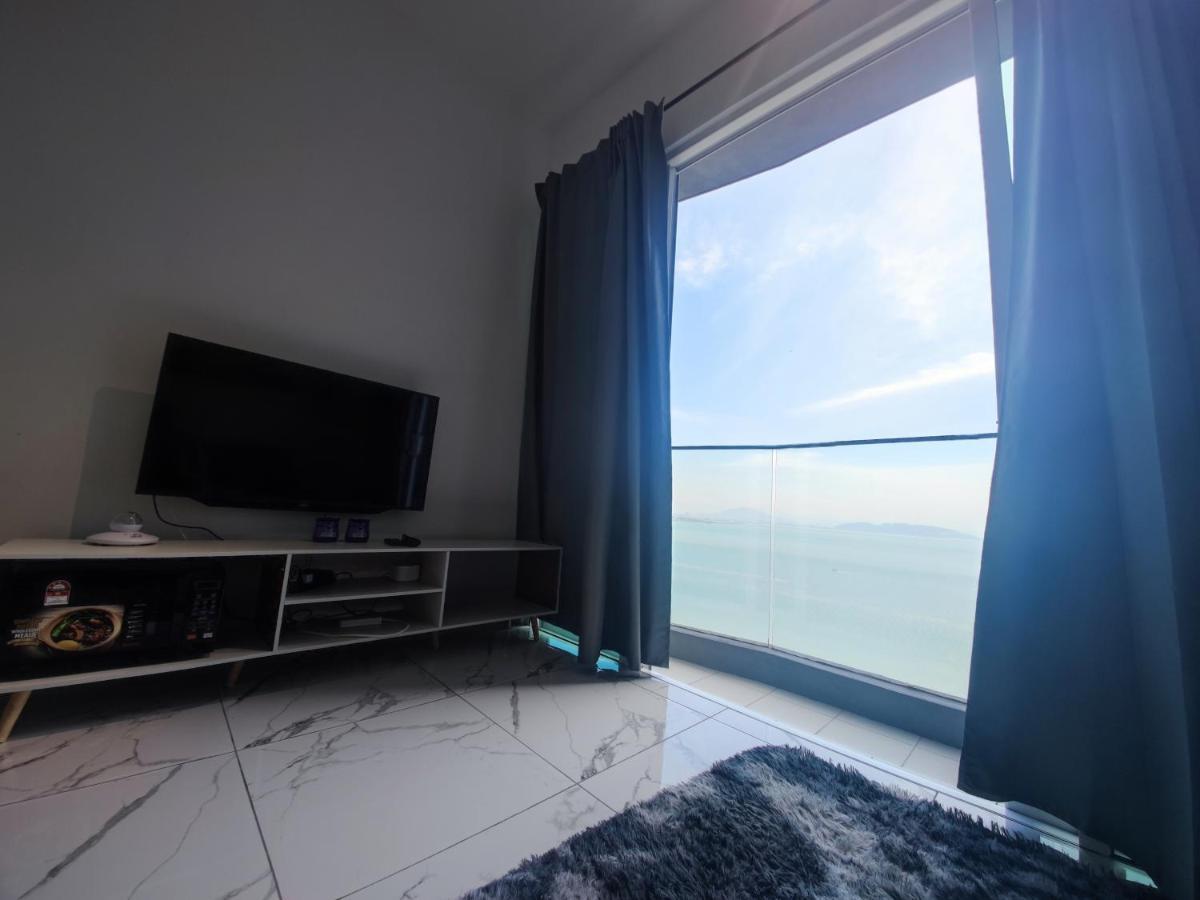 Infinite Seaview With Penang Bridge Suite With Sunrise Up To 11 Person Bayan Lepas Ngoại thất bức ảnh