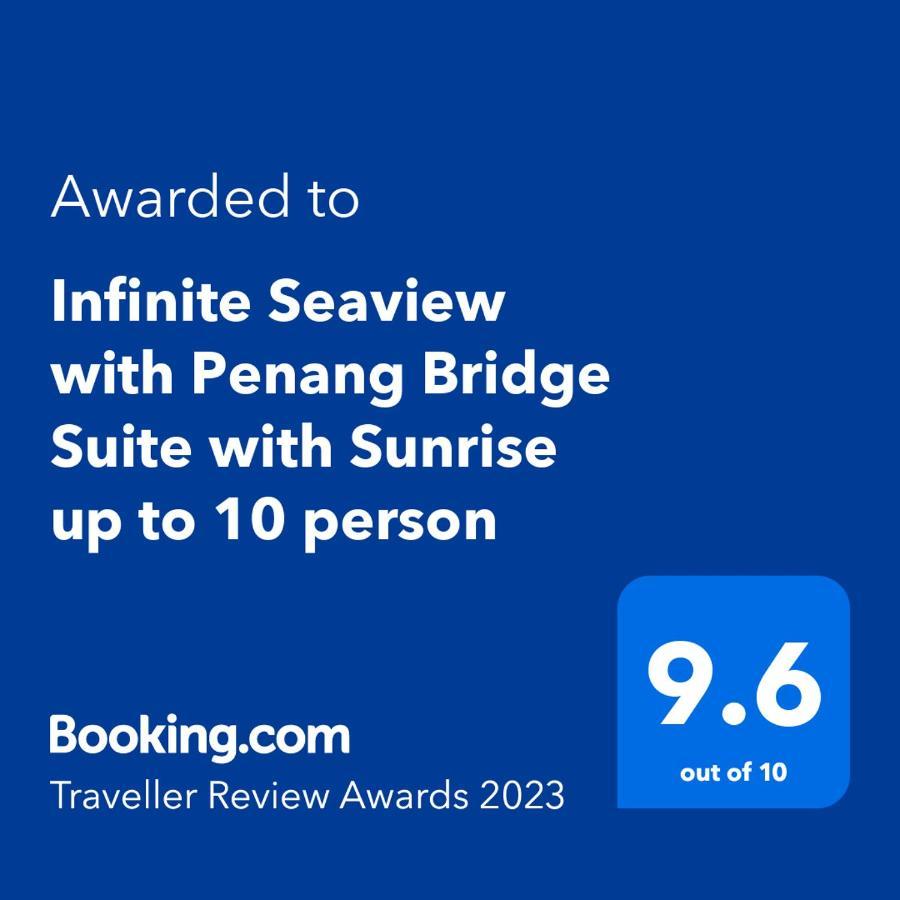 Infinite Seaview With Penang Bridge Suite With Sunrise Up To 11 Person Bayan Lepas Ngoại thất bức ảnh