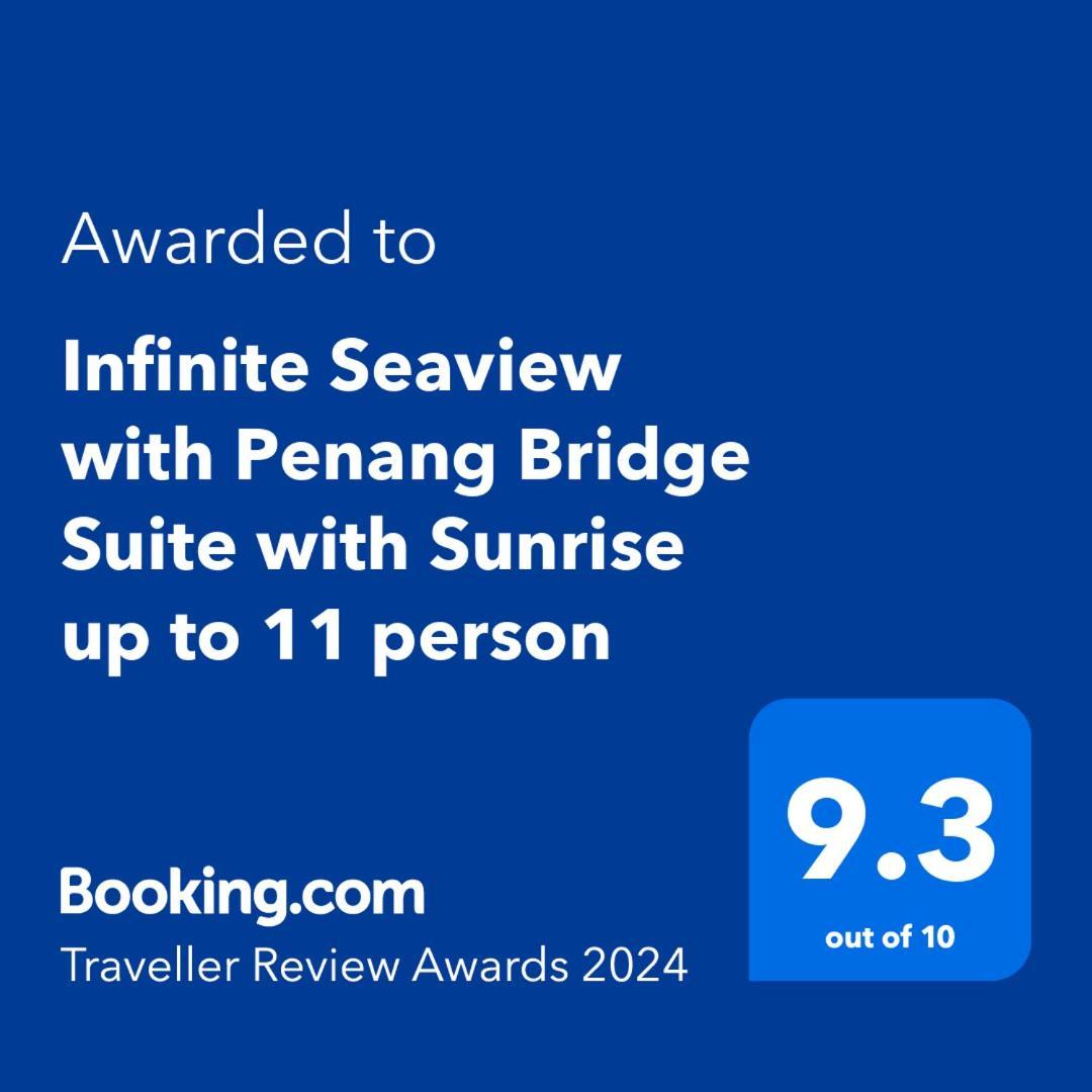 Infinite Seaview With Penang Bridge Suite With Sunrise Up To 11 Person Bayan Lepas Ngoại thất bức ảnh